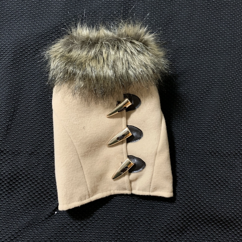 Faux Fur Dog Coat